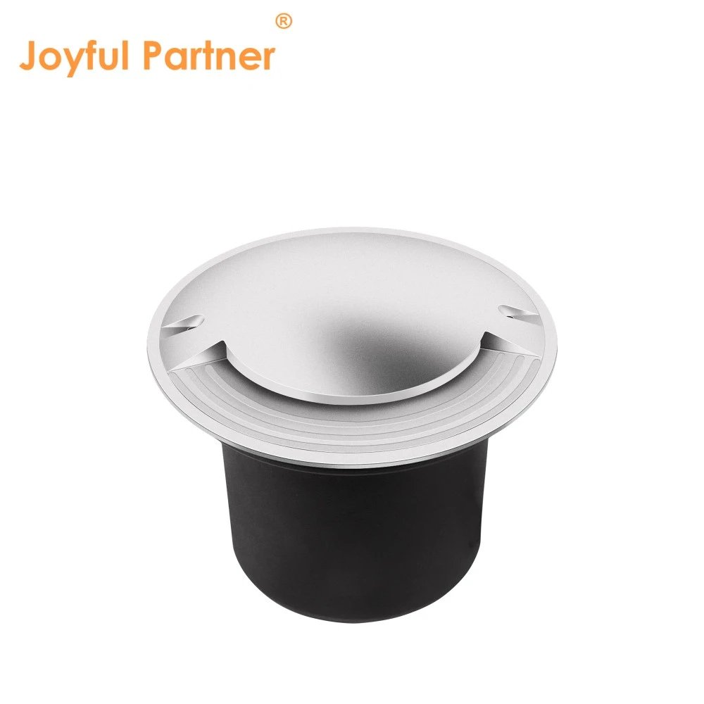 Drive Over light Stainless Steel Front Cover 8W CREE COB LED Single Color 3000K DIA172MM For Parking Lot Side-emitting inground light/Strong load-bearing capacity Drive-over inground light