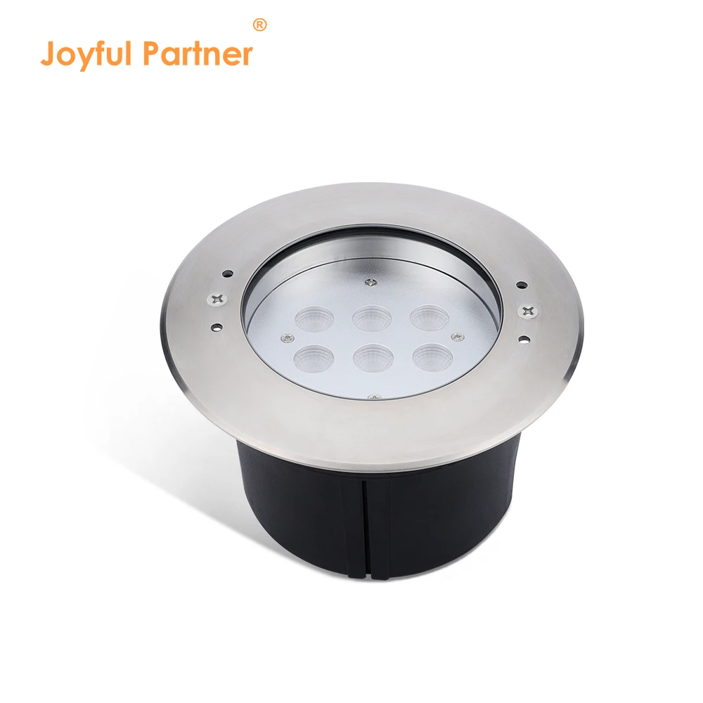LED Recessed Underwater Swimming Pool Lights DC24V Factory OEM ODM 316 Stainless Steel DIA 170MM IP68 Recessed Underwater/Underground Light