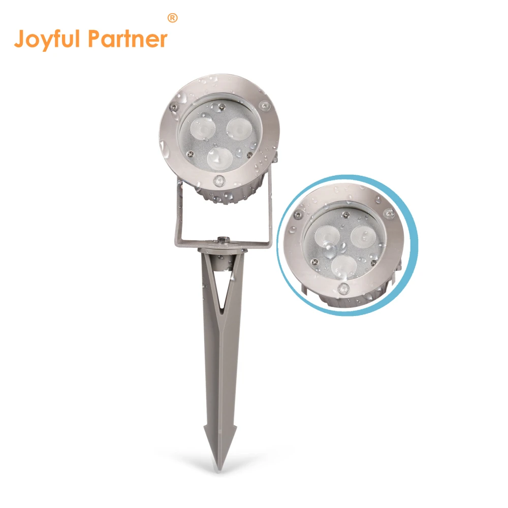 IP67 LED Garden Spike Light and Spot Light Stainless Steel 3W-13.2W GU10/RGBW 4in1 for Architectural Landscape Lighting LED Garden Spike Light & LED Lawn Light/LED Garden Spot Light