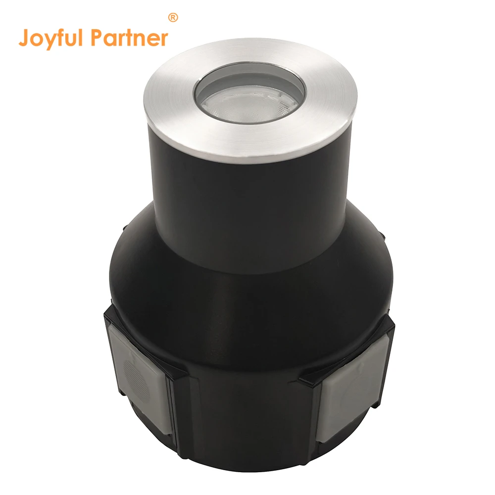 Inground Led Light Beam Angle 8 Degree DC24V 3W 3000K 50*50MM With IP67 Aluminum Body LED underground light/Inground up light