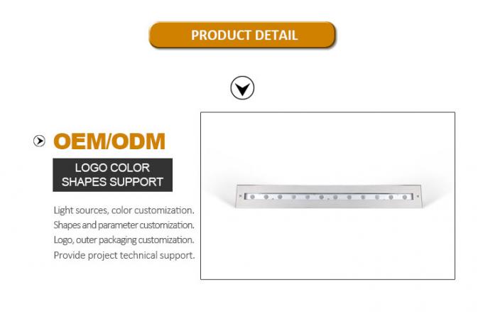 High Quality Rectangle Bright Asymmetrical Beam IP68 SS316L Underwater Light Linear Wall Washer LED Swimming Pool Light 3