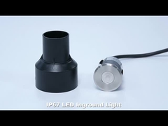 1W 2W 3W LED single color low voltage lighting brass outdoor buried lights led dot pathway light