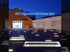 500mm Project Garden Buried Inground Up Light IP67 Stainless Steel 316
