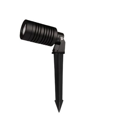 LED Outdoor Spotlights IP65 14W COB LED DIA63MM 2700K Warm White With Spike Stand