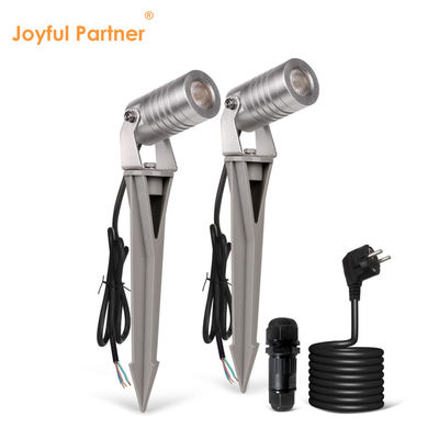 LED Garden Spike Light 1W 2W AC100-240V Anodized finishing With Spike or Base