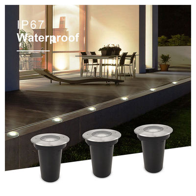 Outdoor LED Inground Lighting IP65 6W CREE COB  LED New Design With Honey Comb 12VDC Low Voltage