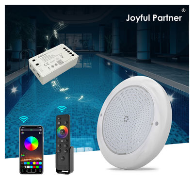 IP68 Swimming Pool Lights ABS+PC Material 18 Keys Remote Control Constant Current AC12V Surface Mounted