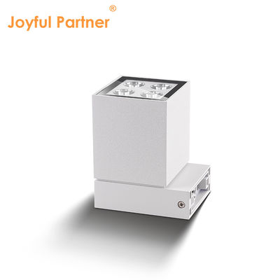 Surface Mounted Wall LED Light Square 8W DC 24V Warm White SMD LED Casting Aluminum Housing 45° Beam Angle
