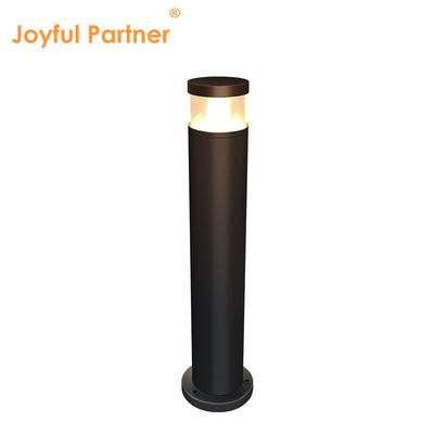 Outdoor IP65 Courtyard Path Cast Aluminum Bollard Light AC 220v DC 24v Bridgelux LED 3000K DIA 108MM*H 400/600/800/1000mm