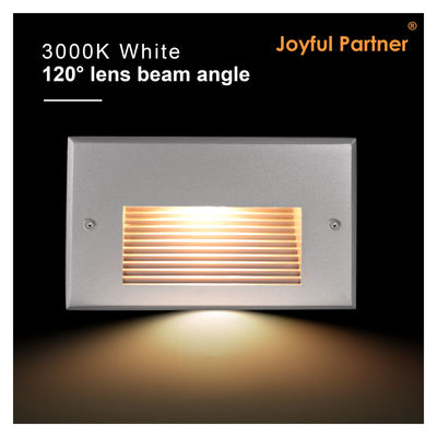 New Rectangle 3W SMD LED Step Lights 170*106mm AC100-240V IK10 Outdoor White Color