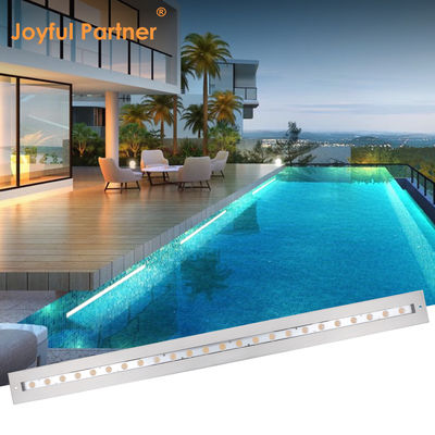 LED Wall Washer Underwater Linear Light RGBW 4in1 3 Years Warranty Outdoor Stainless Steel Housing IP68