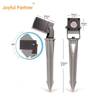 LED Garden Spot Light Waterproof IP65 Aluminum Material CREE LED DC24V With 0.5M Cable