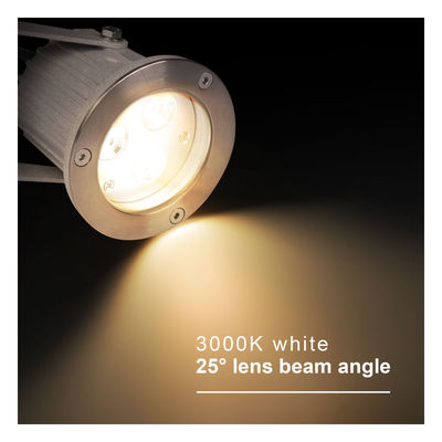 LED Garden Spot Light Waterproof IP65 12V Low Voltage 0.5Meters Cable With Ground Spike