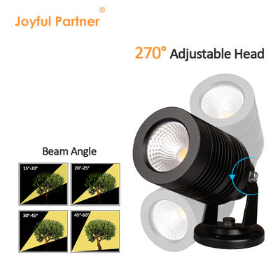 Garden Tree Outdoor Spotlight Warm White LED Surface Mounted COB LED Anti-Glare Aluminum Body