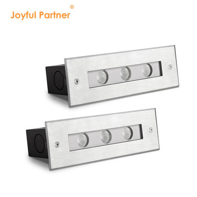 Buried Recessed Waterproof Underground Light DC24V 3X1W LED Single Color CREE/OSRAM LED