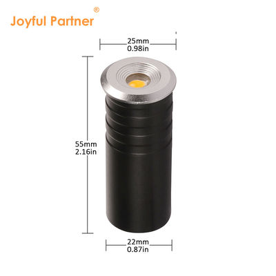 DC 24V Mini LED Step Light Buried Underground Dimmable LED Deck Lights IP67