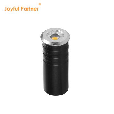 LED Staircase Step Light Mini IP67 1W CREE XPE LED Single Color 316# Stainless Steel With Aluminum Back Box