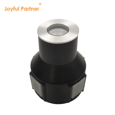 LED Ground Burial Light Stainless Steel 316 1w 2w 3w DC 24v With Plastic Back Box For Landscaping