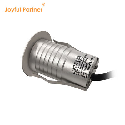 LED Ground Burial Light Stainless Steel 316 1w 2w 3w DC 24v With Plastic Back Box For Landscaping