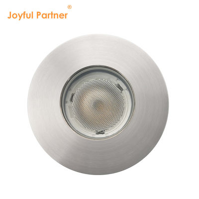 LED Ground Burial Light Stainless Steel 316 1w 2w 3w DC 24v With Plastic Back Box For Landscaping