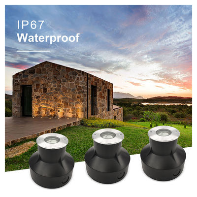 1W 3000k Warm White LED Underground Light Buried IP67 In Ground Recessed Lighting