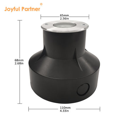 In Ground Recessed Lighting 1W 2W 3000k Warm White IP67 Good Heat Dissipation Aluminum Body