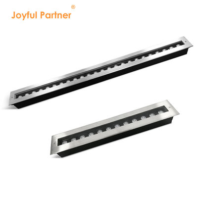 Inground Linear Led Light 1 Meter Length 24W 48W IP67 Rated DMX Control For Outdoor Garden