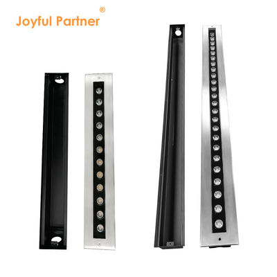 Inground Linear Led Light 1 Meter Length 24W 48W IP67 Rated DMX Control For Outdoor Garden