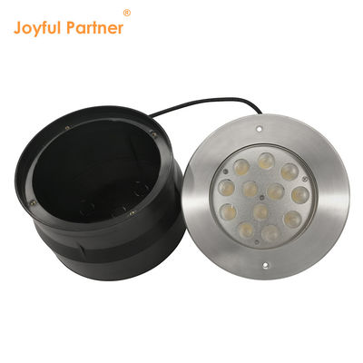 IP67 LED Underground Light 12W 24W 36W DIA185MM RGB3in1 3000K Warm White For Garden Park Plaza