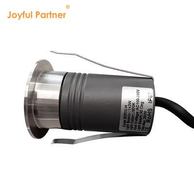 3W 3000K LED Inground Uplight Landscape Light Deck Lighting
