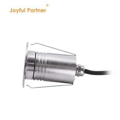 Mini Recessed 1W 2W LED Underground Pool Light IP68 3000k 12V / 24V DC