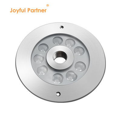 27W 3in1 RGB LED Fountain Light Stainless Steel DC24V Low Voltage For Commercial Square
