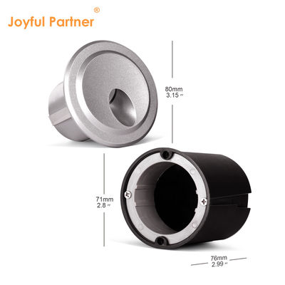 Outdoor Recessed Wall Light IP65 Waterproof Casting Aluminum Housing LED 3000K For Stairs