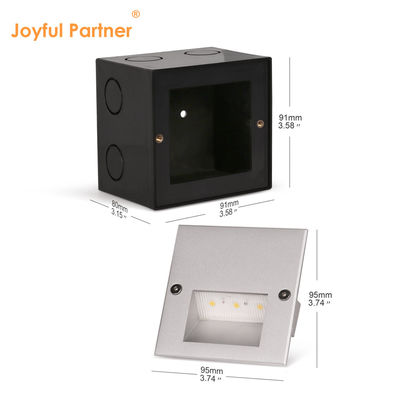 SMD LED Step Light IP65 Modern Design Aluminum Material Wall Recessed 2W For Corridor