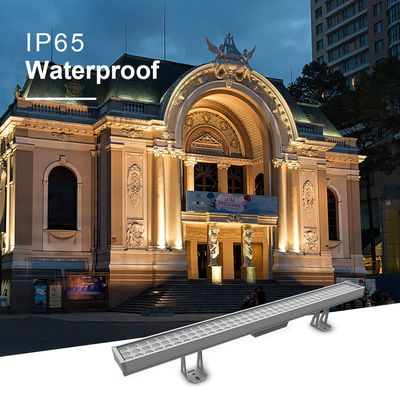 Facade Wall Washer Light Rectangle Length 1000MM DC24V IP65 Aluminum Housing