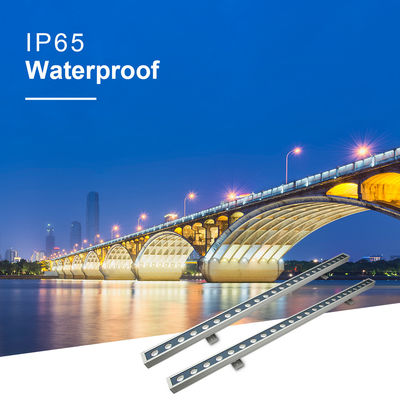 Linear LED Wall Washer Light 9W IP65 LED RGB Spot Lights For Building Decoration