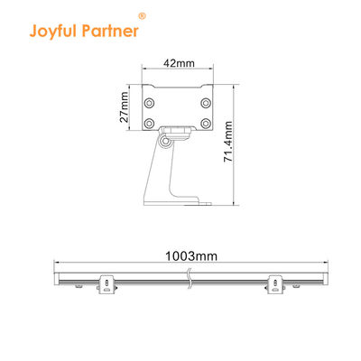 Linear LED Wall Washer Light 9W IP65 LED RGB Spot Lights For Building Decoration