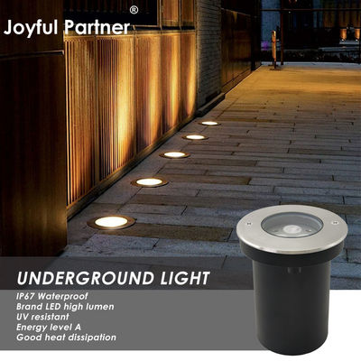 3W 6W 9W Garden LED Underground Light RGB Color Changing Recessed Lights