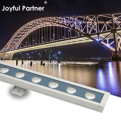 24W Rgbw LED Wall Washer Light Linear 2700k - 6500k Waterproof For Building