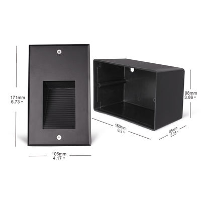 SMD LED Recessed Wall Light IP65 Ra85 Optical Lens AC100-240V With Switch Control