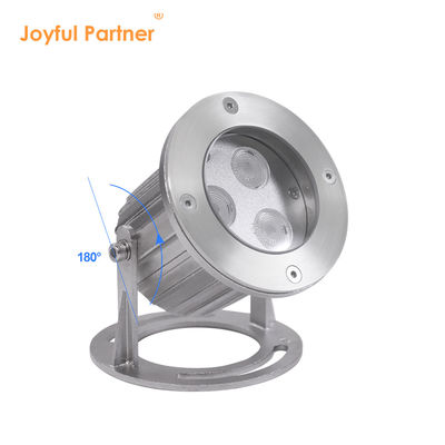 Submersible Underwater Pond Lights Stainless Steel 316L 3*2W IK Rate 08 2 Meter Cable