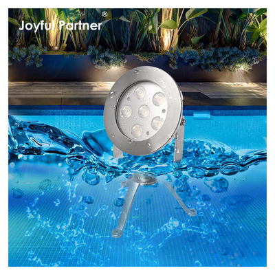LED Underwater Spot Light Stainless Steel 316 RGB CE RoHS Certified With Tripod