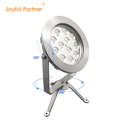 DMX Control LED Underwater Spot Light IP68 12W 24W Pond Fountain Lights