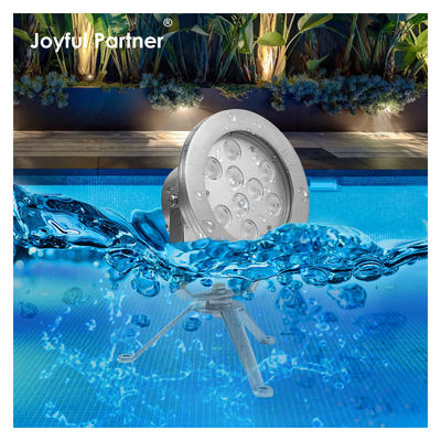RGBW Water LED Spot Lights DMX Control Stainless Steel 304 For European Coastal Pools