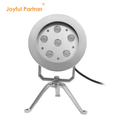 Warm White LED Underwater Spot Light IP68 SS 316 Waterproof Fountain Lights