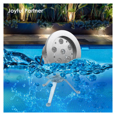 Warm White LED Underwater Spot Light IP68 SS 316 Waterproof Fountain Lights