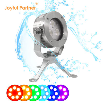 High Quality DC24V Control 304 Stainless Steel DMX512 RGBW IP68 12w LED Underwater Light
