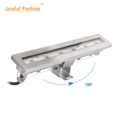 Commercial Exterior RGB Linear LED Underwater Spotlight 316SS IP68 With DMX Control