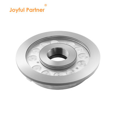 High Power LED Fountain Light IP68 Stainless Steel With Center Hole