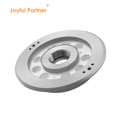 Stainless Steel Submersible LED Fountain Light 9x2W RGB LED color IP68 DC24V CE Certificated